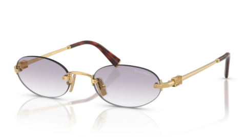 miu miu A54S 5AK04O 51 güneş gözlüğü