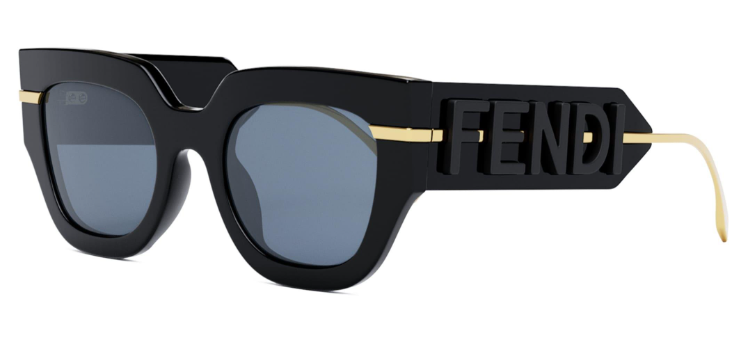 fendi fe 40097ı 01v güneş gözlüğü