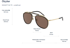 dolce & gabbana dg 2277 02/73 güneş gözlüğü