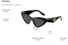 dolce gabbana dg4439 502/73 güneş gözlüğü