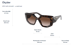 Prada Pr 14Zs 2Au6S1 Güneş Gözlüğü