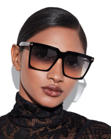 tom ford ft 0764 01b güneş gözlüğü