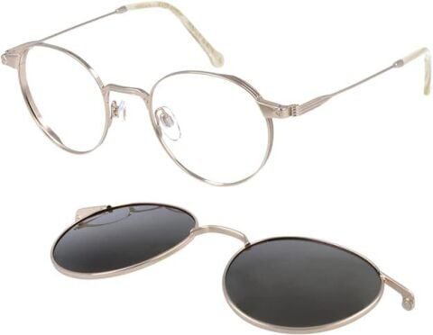 hally and son hs807 v04  gold klips güneş gözlüğü