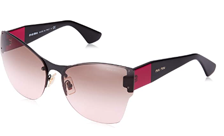 miu miu 52ps 7ax1e2 güneş gözlüğü