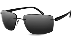 Silhouette 8686 6220 Mat Gri Ayna  Güneş Gözlüğü