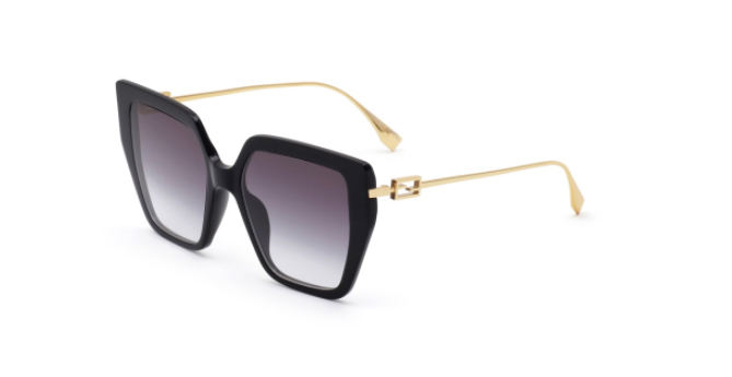 Fendi Fe 40012U 01B 605 Güneş Gözlüğü