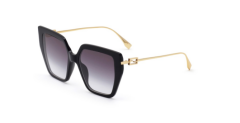 Fendi Fe 40012U 01B 605 Güneş Gözlüğü