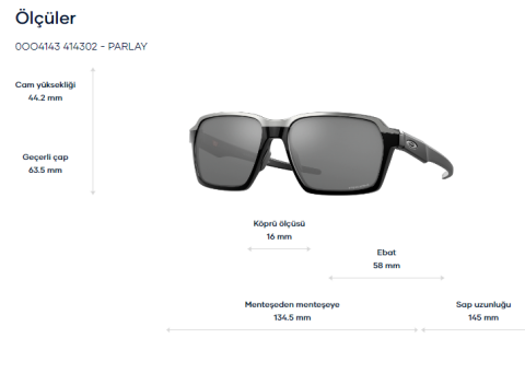 oakley 4143 02 parlay güneş gözlüğü