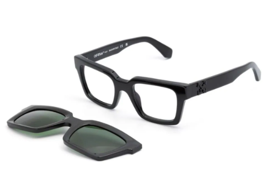 off white OERI0106 1055 50 klipsli güneş gözlüğü