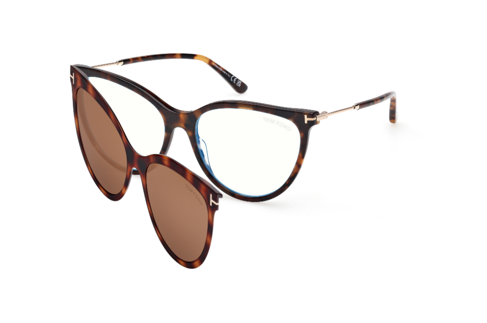 Tom Ford FT 5994 052 56 klipsli güneş gözlüğü