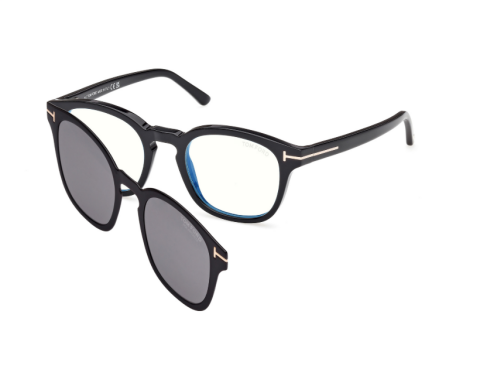 Tom Ford FT 5532 01D 49 klipsli güneş gözlüğü